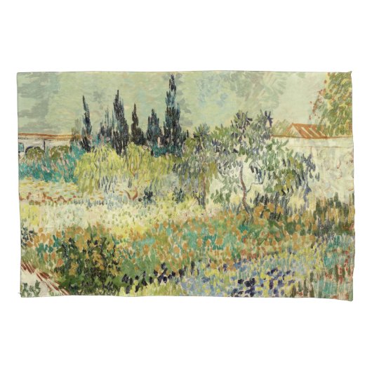 Vincent Van Gogh Garden in Arles Kussensloop (Voorkant)