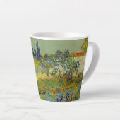 Vincent Van Gogh Garden in Arles Latte Mok (Rechterhoek)
