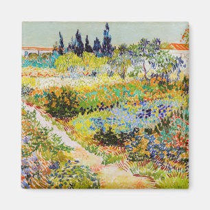 Vincent van Gogh - Garden in Arles Magneet