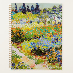 Vincent van Gogh - Garden in Arles Planner
