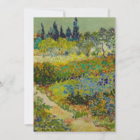 Vincent Van Gogh Garden in Arles