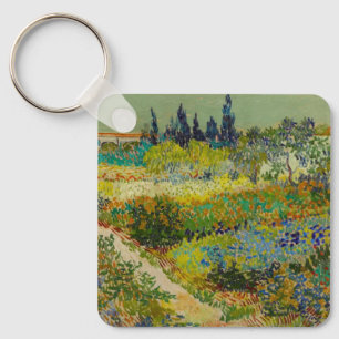 Vincent Van Gogh Garden in Arles Sleutelhanger