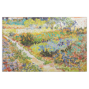 Vincent van Gogh - Garden in Arles Stof