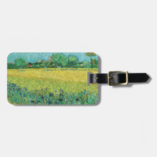Vincent van Gogh - Gebied met Irises bij Arles Bagagelabel