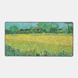 Vincent van Gogh - Gebied met Irises bij Arles Bureaumat