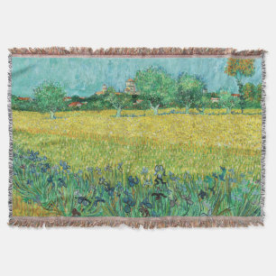 Vincent van Gogh - Gebied met Irises bij Arles Deken