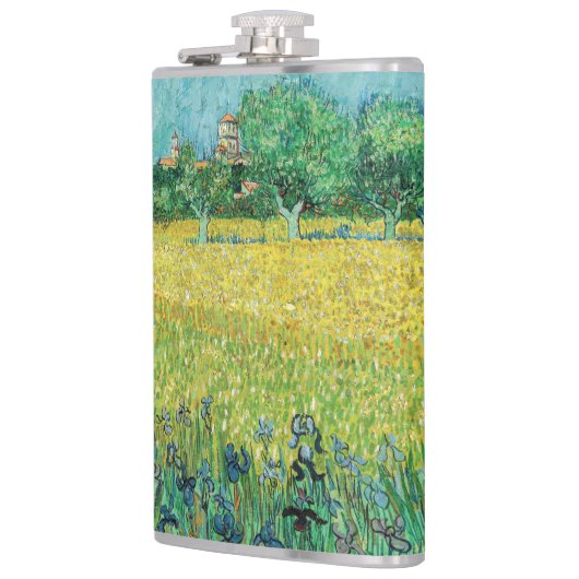 Vincent van Gogh - Gebied met Irises bij Arles Heupfles (Links)