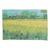 Vincent van Gogh - Gebied met Irises bij Arles Kussensloop (Voorkant)