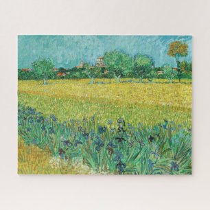 Vincent van Gogh - Gebied met Irises bij Arles Legpuzzel