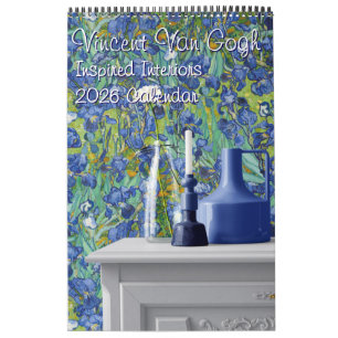 Vincent Van Gogh Geïnspireerde Interieurs 2026 Kalender