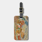 Vincent van Gogh | Gele boeken, 1887 Bagagelabel (Voorkant verticaal)