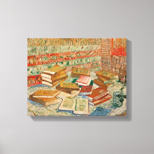 Vincent van Gogh | Gele boeken, 1887 Canvas Afdruk (Voorkant)