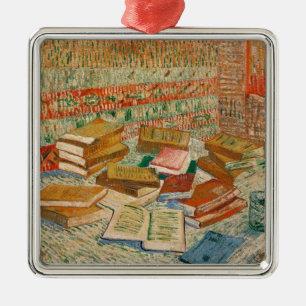 Vincent van Gogh Gele boeken, 1887 Metalen Ornament