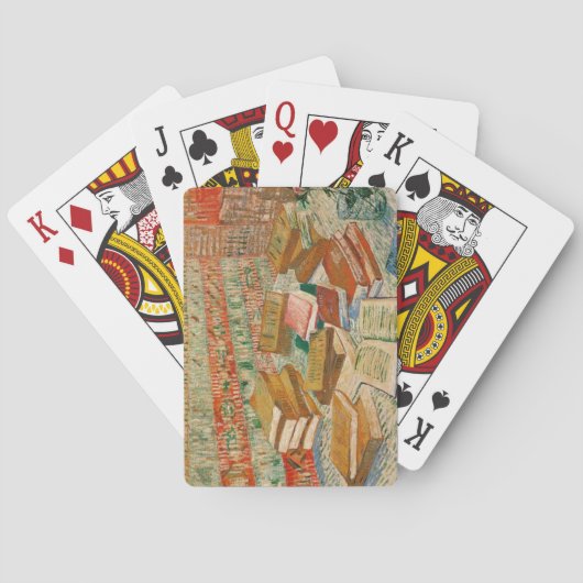 Vincent van Gogh | Gele boeken, 1887 Speelkaarten (Achterkant)