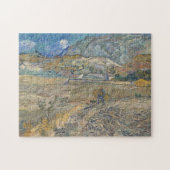 Vincent van Gogh, gesloten veld met boer Legpuzzel (Horizontaal)