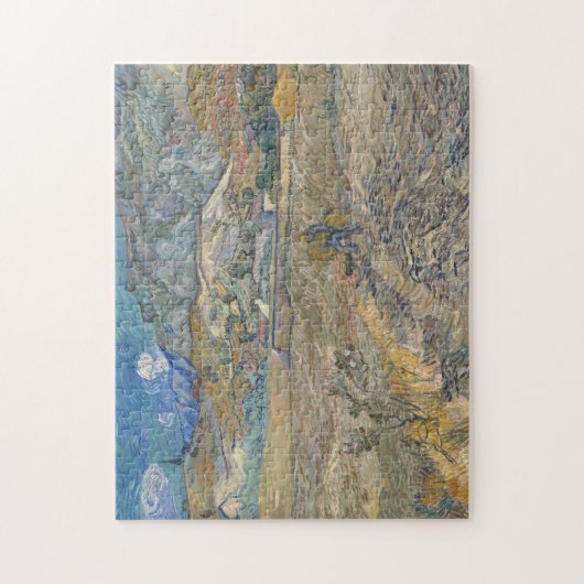 Vincent van Gogh, gesloten veld met boer Legpuzzel (Verticaal)