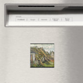 Vincent van Gogh | Getankte katten in Chaponval Magneet (Insitu (Vaatwasser))