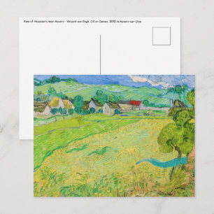 Vincent van Gogh - Gezicht op Vessenots bij Auvers Briefkaart