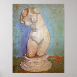 Vincent van Gogh - Gipsen Beeldje Vrouwelijk Torso Poster