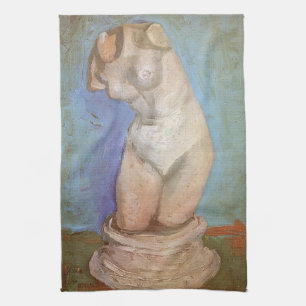 Vincent van Gogh - Gipsen Beeldje Vrouwelijk Torso Theedoek