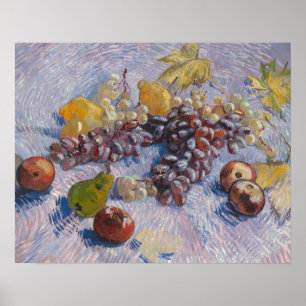 Vincent van Gogh - Grapes, Lemons, Peren, Poster