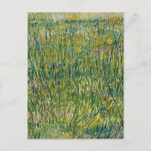 Vincent van Gogh - grasspatlap Briefkaart (Voorkant)
