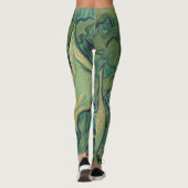Vincent Van Gogh - Great Peacock Moth Leggings (Achterkant)