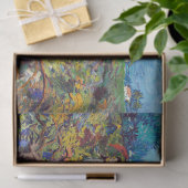 Vincent van Gogh - Green Vineyard Tissuepapier (Geschenk)