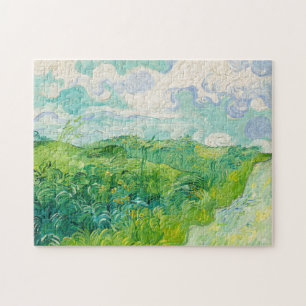 Vincent van Gogh - Green Wheat Field, Auvers Legpuzzel
