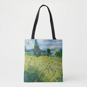Vincent van Gogh - Green Wheat Field met Cypress Draagtas