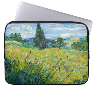 Vincent van Gogh - Green Wheat Field met Cypress Laptop Sleeve
