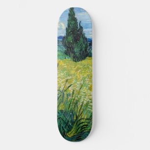 Vincent van Gogh - Green Wheat Field met Cypress Skateboard