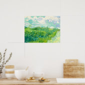 Vincent Van Gogh Green Wheatfield Poster (Keuken)