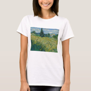 Vincent van Gogh, Groen tarweveld met cipres T-shirt