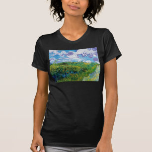 Vincent Van Gogh - Groene tarwevelden in Auvers T-shirt