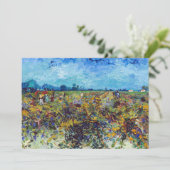 Vincent van Gogh - Groene Wijngaard Kaart (Staand voorkant)