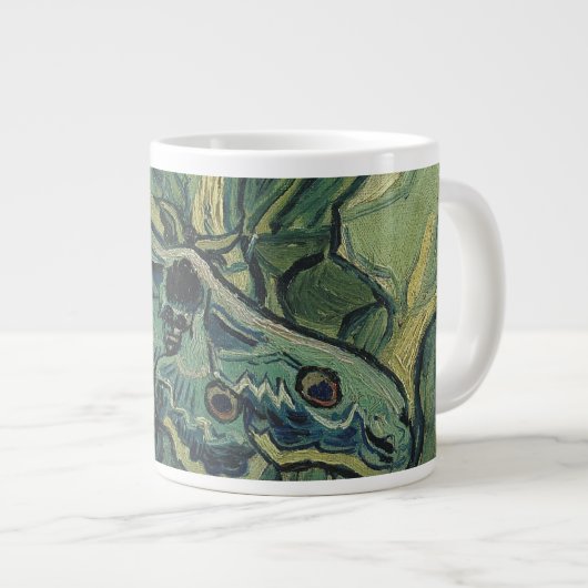 Vincent van Gogh - Grote Pauw Moth Extra Grote Mok (Voorkant rechts)