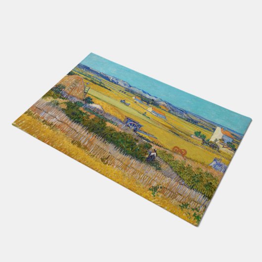 Vincent van Gogh - Harvest in La Crau Deurmat (Schuin)