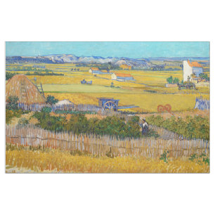 Vincent van Gogh - Harvest in La Crau Stof
