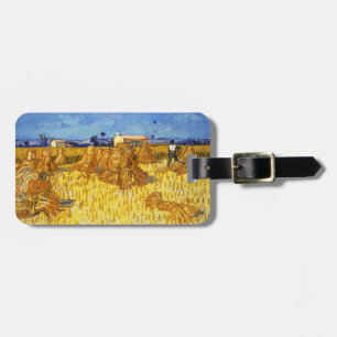 Vincent van Gogh - Harvest in Provence Bagagelabel