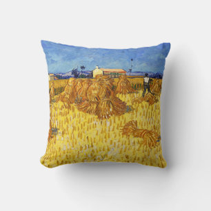 Vincent van Gogh - Harvest in Provence Kussen
