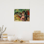 Vincent van Gogh - Het Bordeel Poster (Keuken)