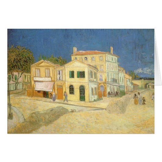 Vincent van Gogh - Het gele huis (de straat) (Voorkant Horizontaal)