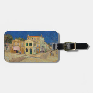 Vincent van Gogh - het Gele Huis / De straat Bagagelabel