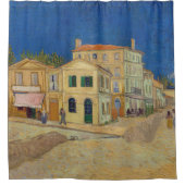 Vincent van Gogh - het Gele Huis / De straat Douchegordijn (Voorkant)