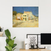 Vincent van Gogh - Het gele huis (de straat) Poster (Thuiskantoor)