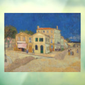 Vincent van Gogh - het Gele Huis / De straat Raamsticker (Vel 3)