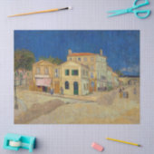 Vincent van Gogh - het Gele Huis / De straat Tissuepapier (Craft)