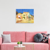 Vincent Van Gogh - het Gele Huis - Fine Art Canvas Afdruk (Insitu (Woonkamer))