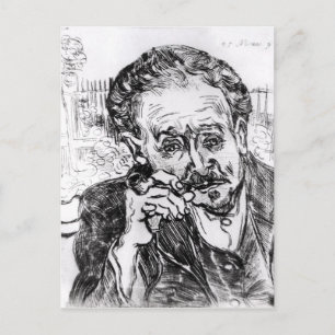 Vincent van Gogh   het Man met de Pijp Briefkaart